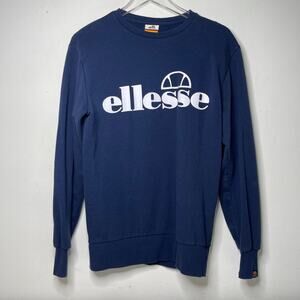 Ellesse Blue Logo Crewneck Sweatshirt